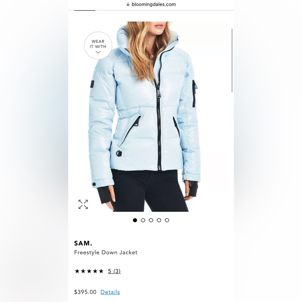 SAM. Freestyle Down Jacket- ski jacket